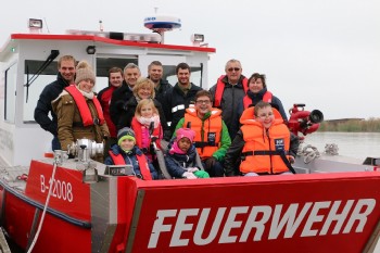 Feuerwehrbootsfahrt